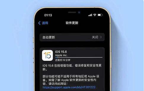 白银苹果手机维修分享iOS 15.6续航怎么样 